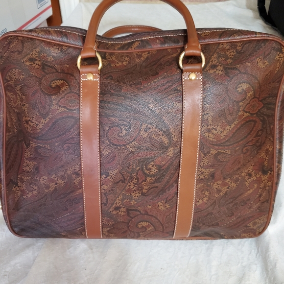 RARE Valentino Garavani Briefcase/Tote. Limited Edition Pattern. - Picture 3 of 16